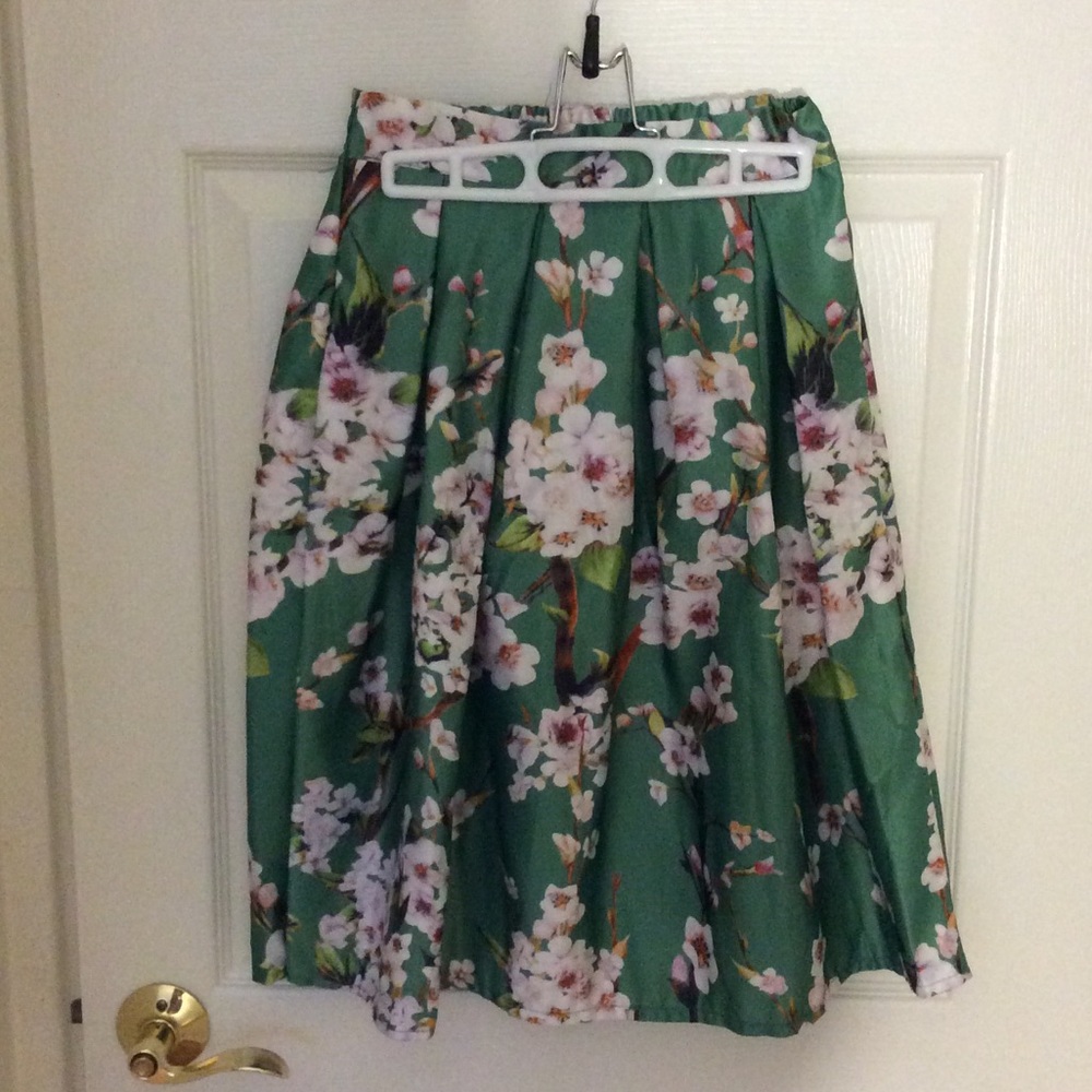 Floral skirt