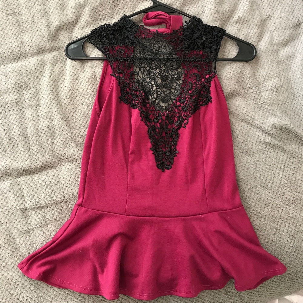 Peplum top
