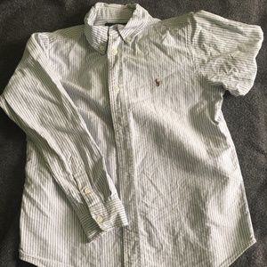 Long Sleeve Ralph Lauren Shirt. Size 7