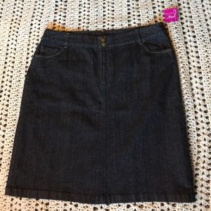 New! Just My Size Dark Wash Jean skirt! Sz. 16W🦋