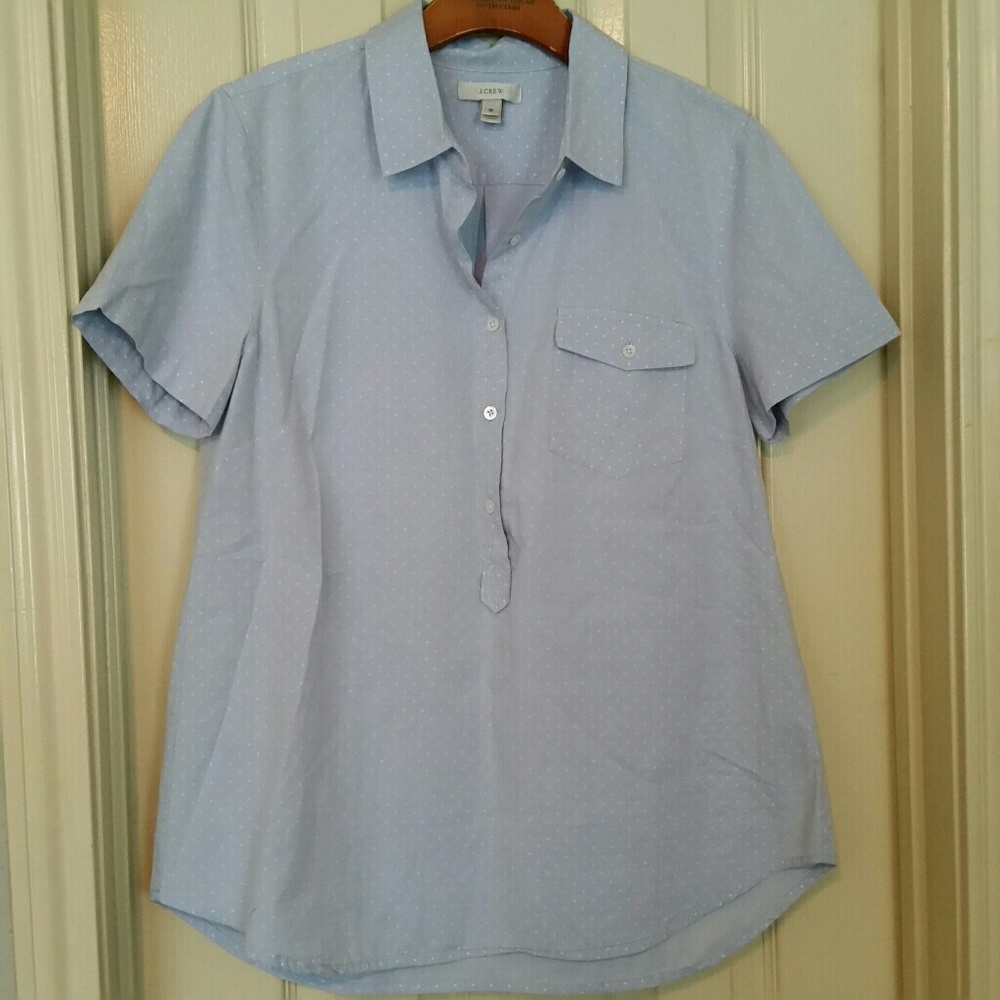 J. Crew collared blouse