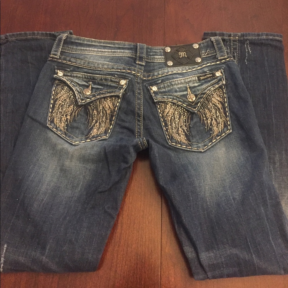 MISS ME SKINNY JEANS SIZE 28