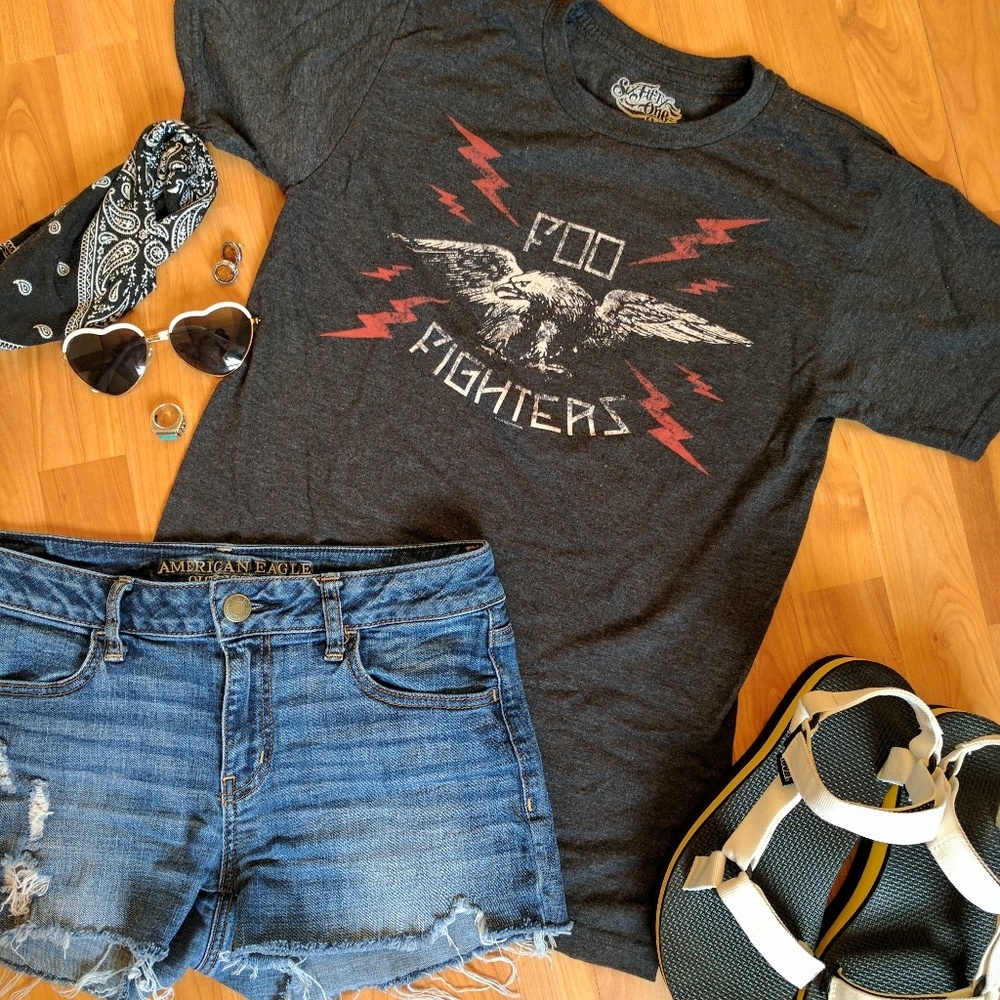 Foo Fighters Band Tee shirt Unisex S