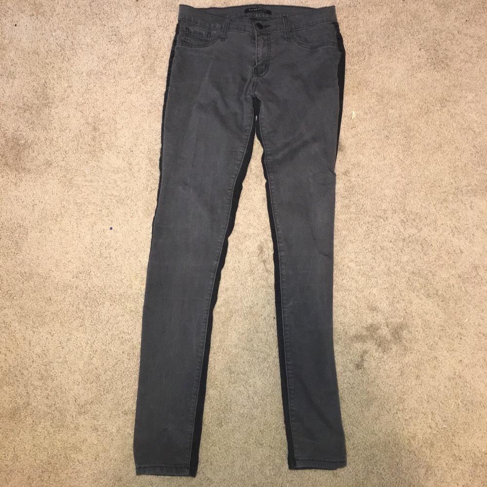 flying monkey two toned jeans