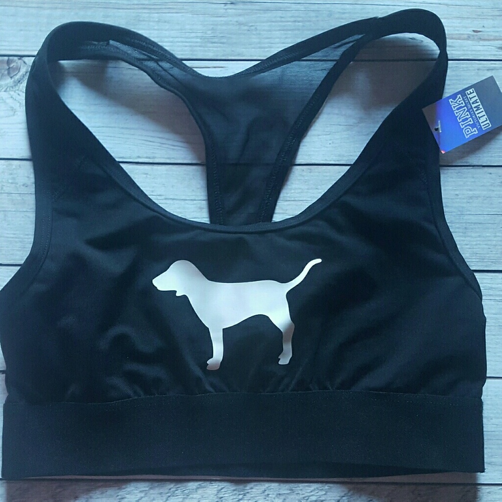 NWT VS Pink Sports Bra Size S