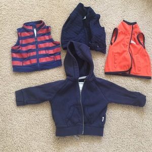 Bundle of boys vest size 6 months