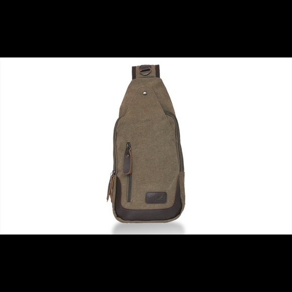 Canvas Shoulder Sling Bag - Picture 1 of 2