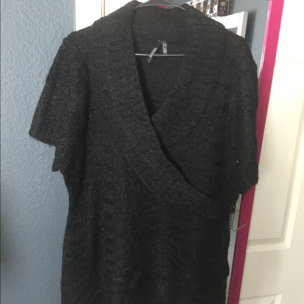 ModCloth grey sweater tunic