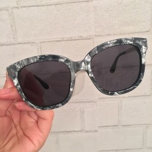 Gray Mother of Pearl Sunglasses