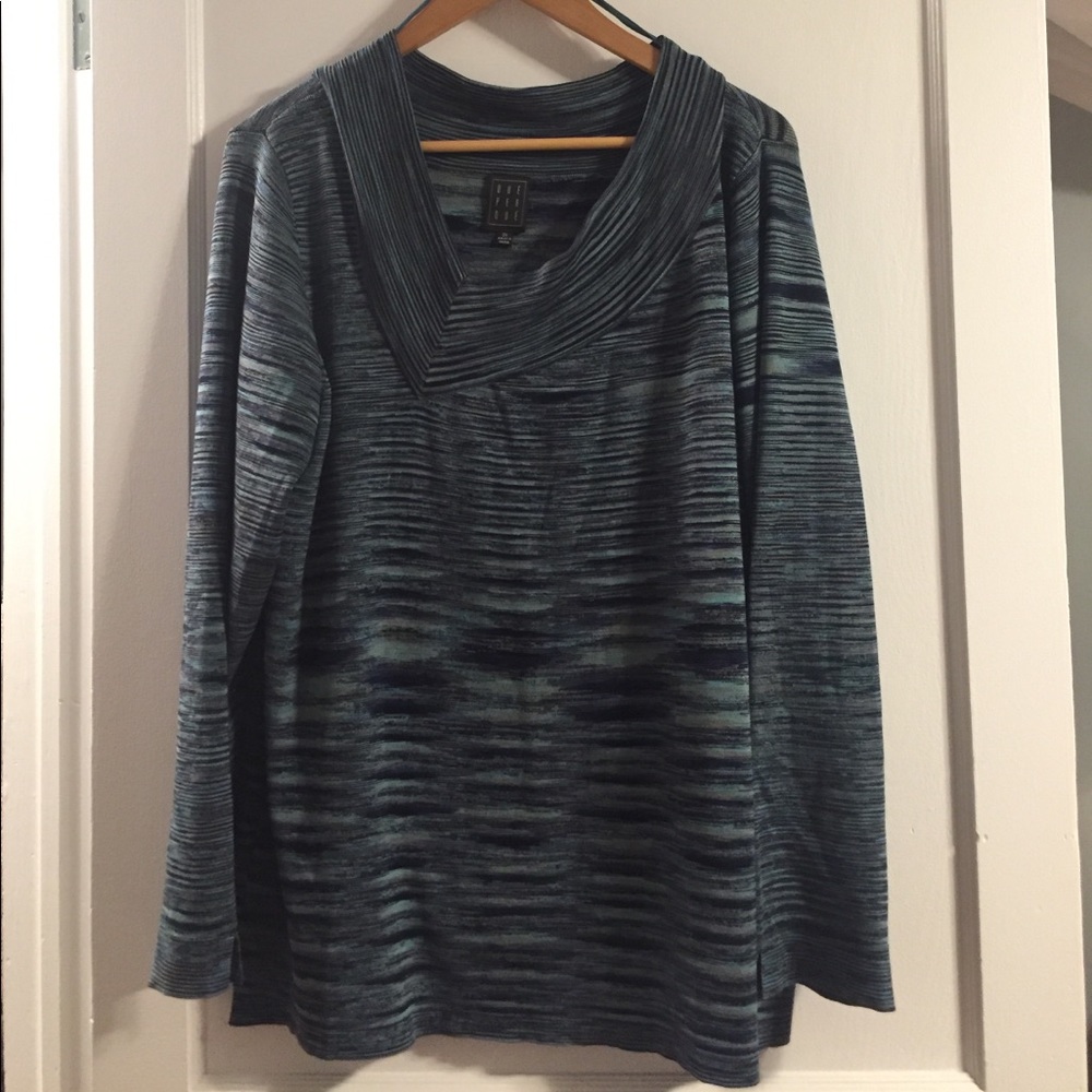 Blue Teal Great Sweater/Top