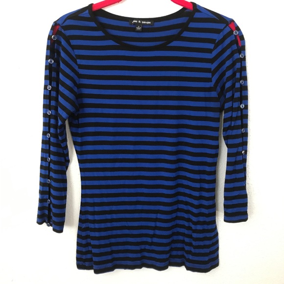 Striped Blouse - Picture 1 of 4