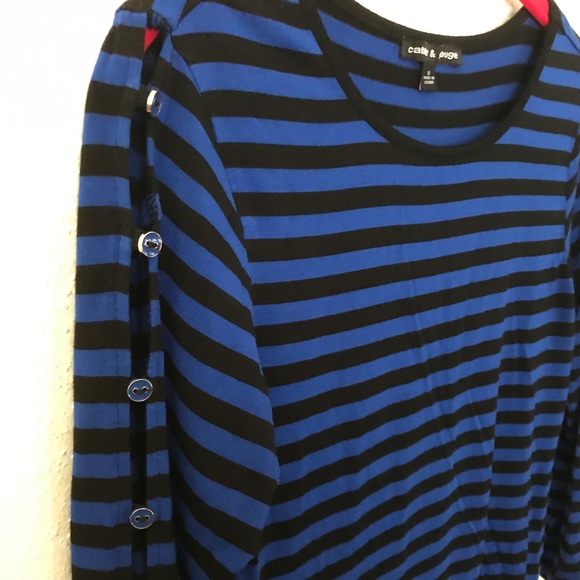 Striped Blouse - Picture 2 of 4