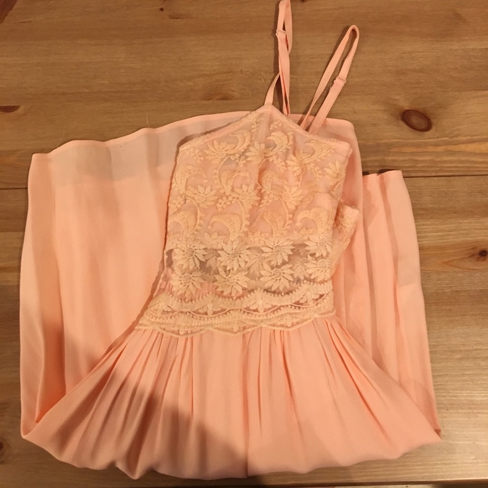 Topshop petit lace dress