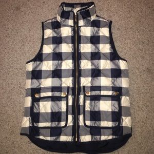 Plaid YKK vest