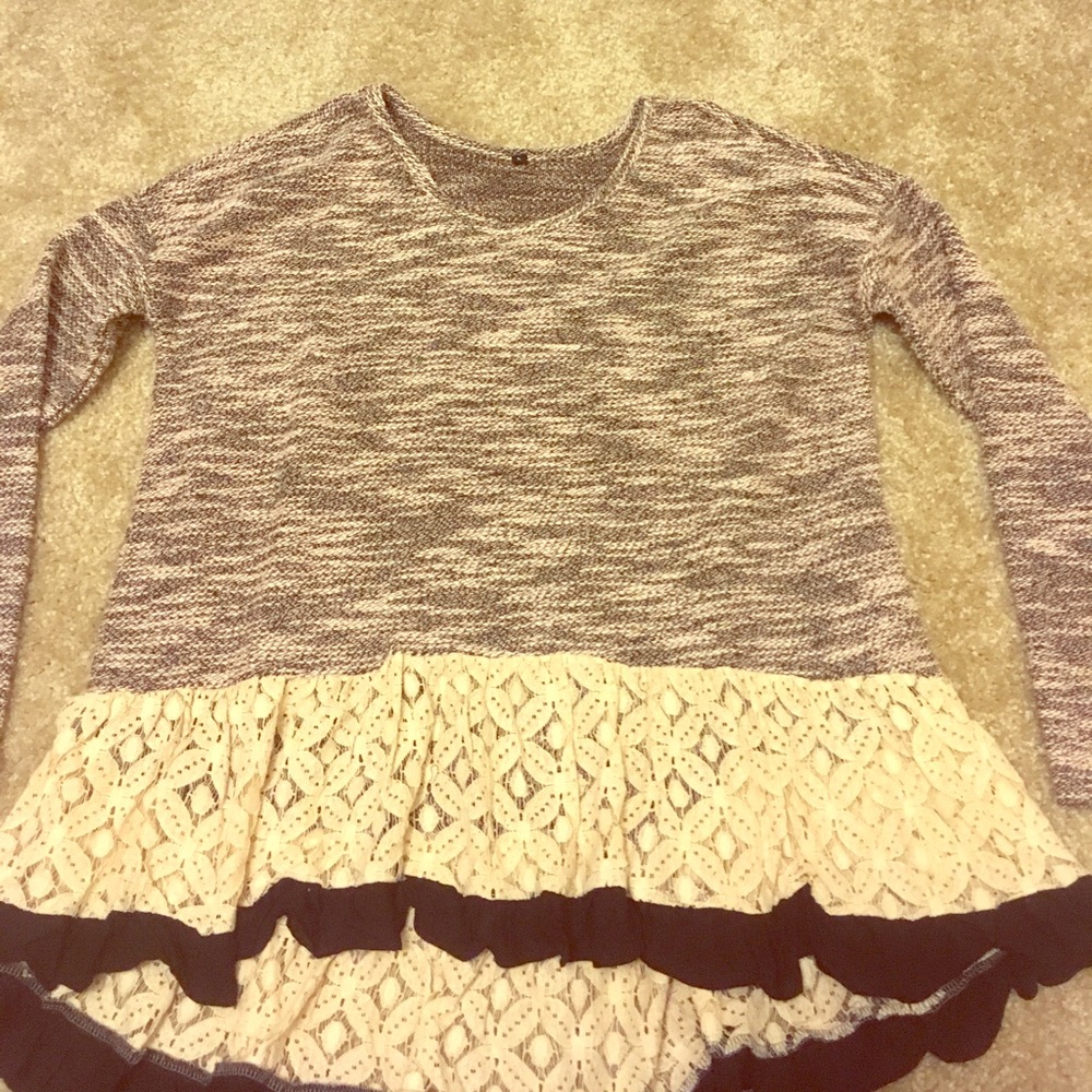 Knit sweater