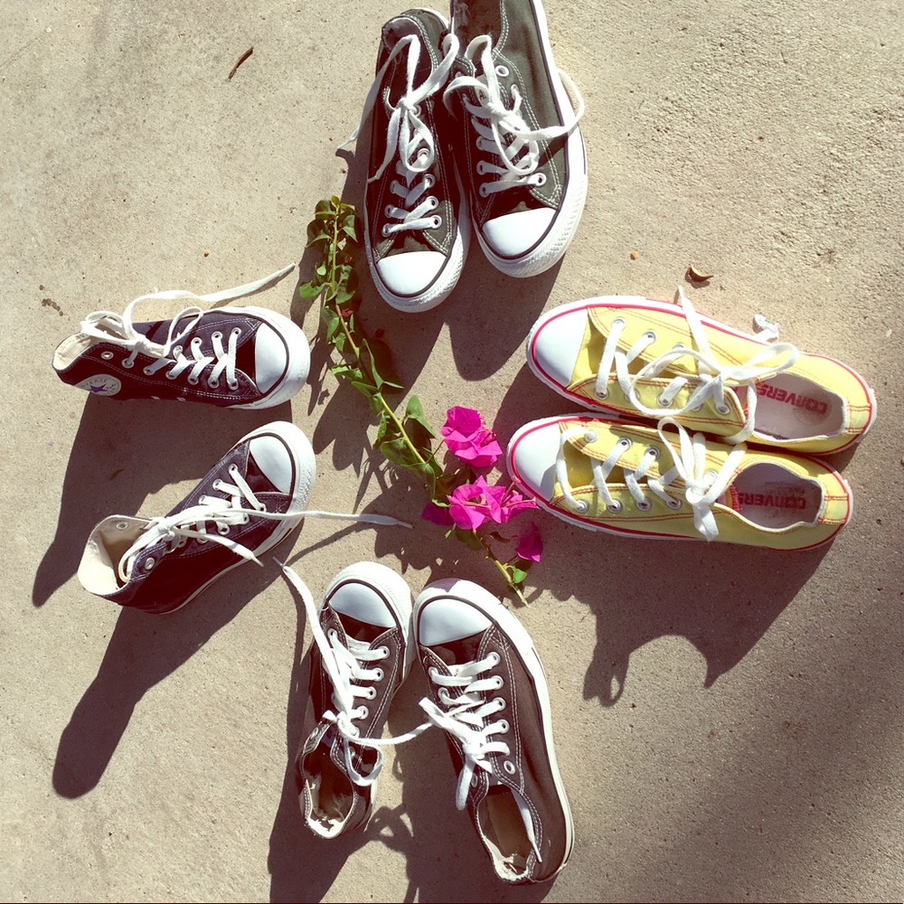 Bundle of 4 chuck pairs EUC🎈
