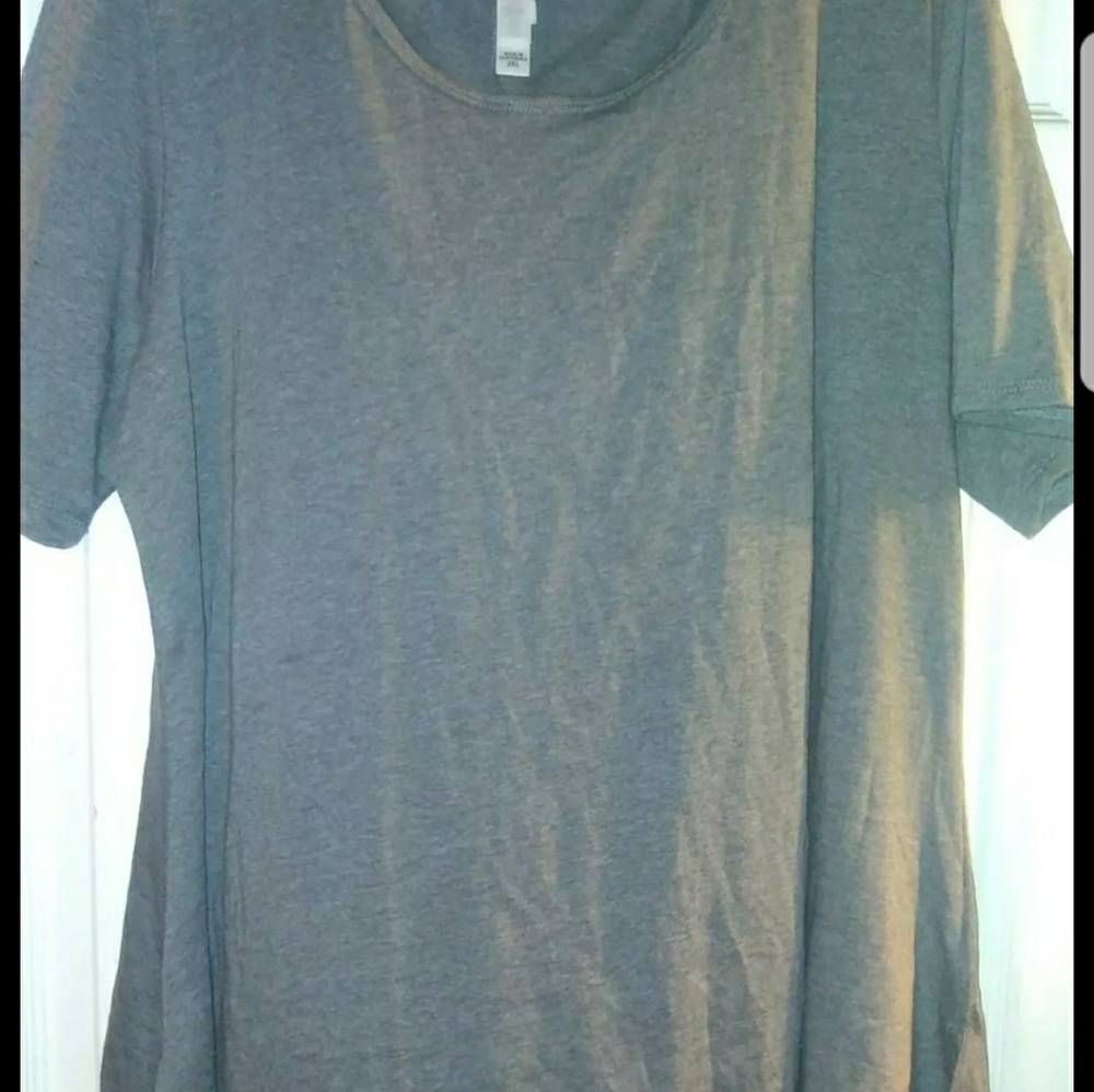 Lularoe 2x gray Perfect t. Nwot