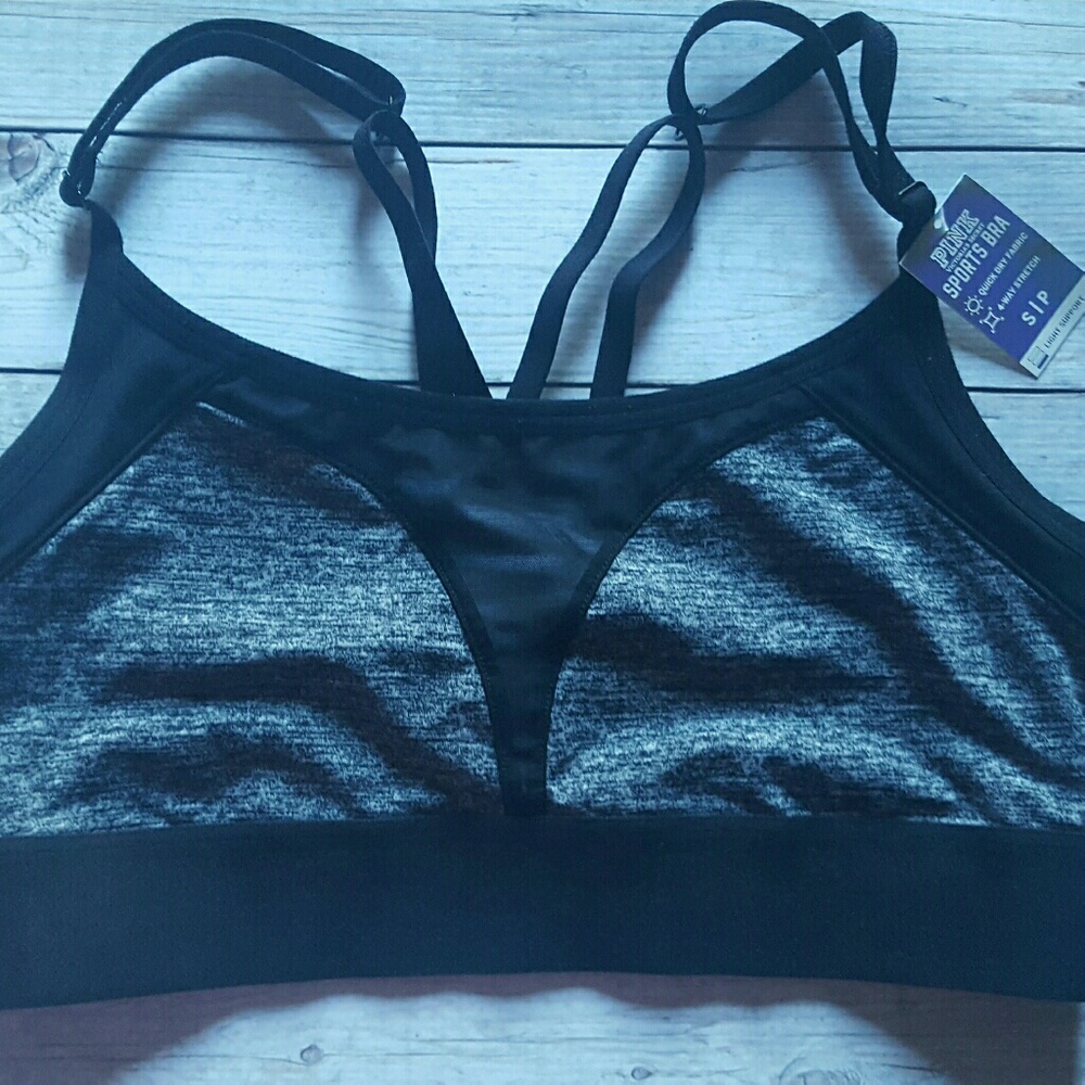 NWT Pink Sports Bra Size S