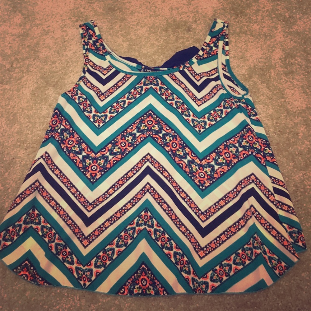 Chiffon tank