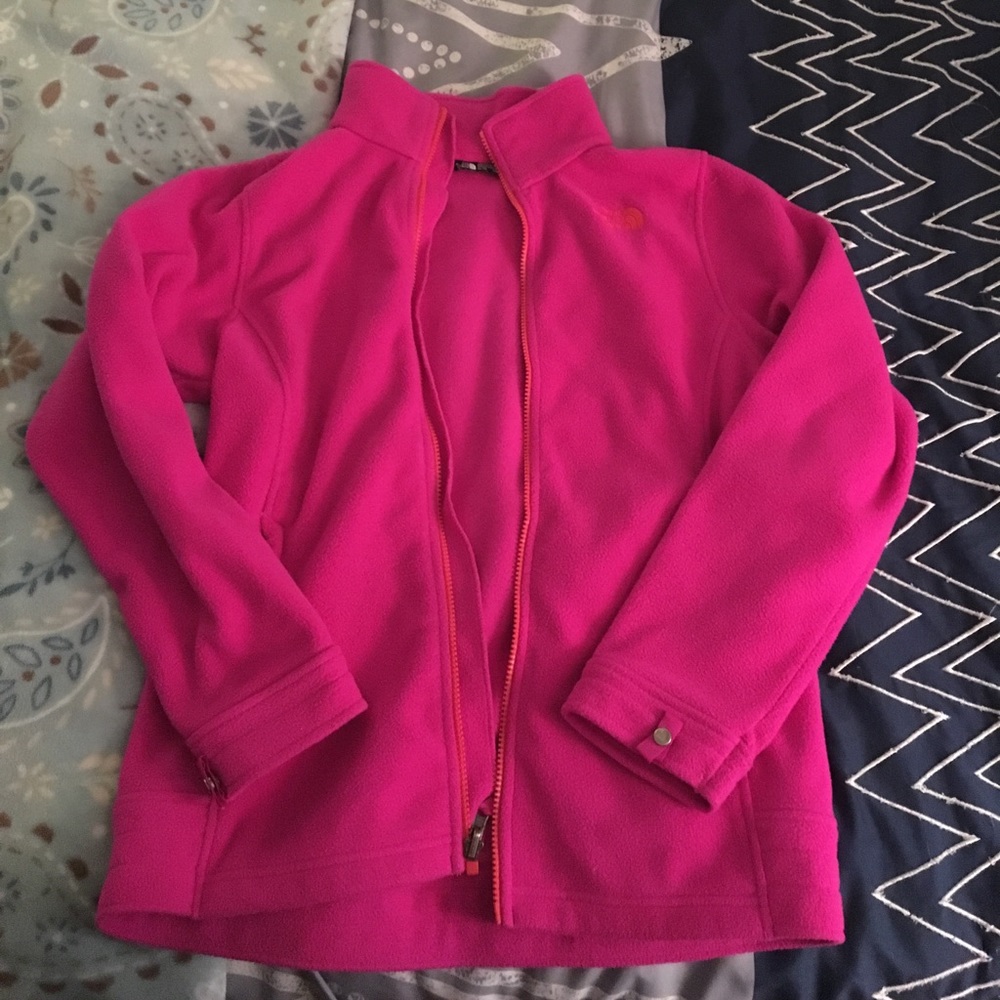 Girls xl North Face fleece jacket