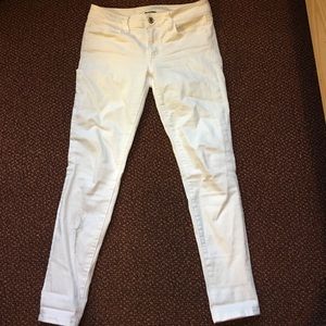 White American Eagle 4S Skinny Jeggings