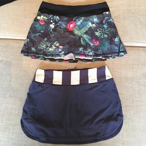 SKIRTS PaceSetter Curious Jungle & Hottie Hot Navy