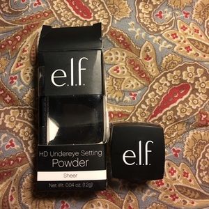 Elf Setting Powder + Brush for Makeup