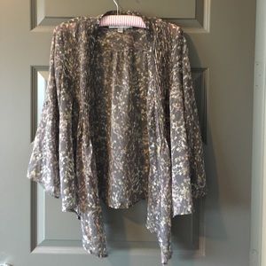 SALE: Lauren Conrad Floral Open Cardigan