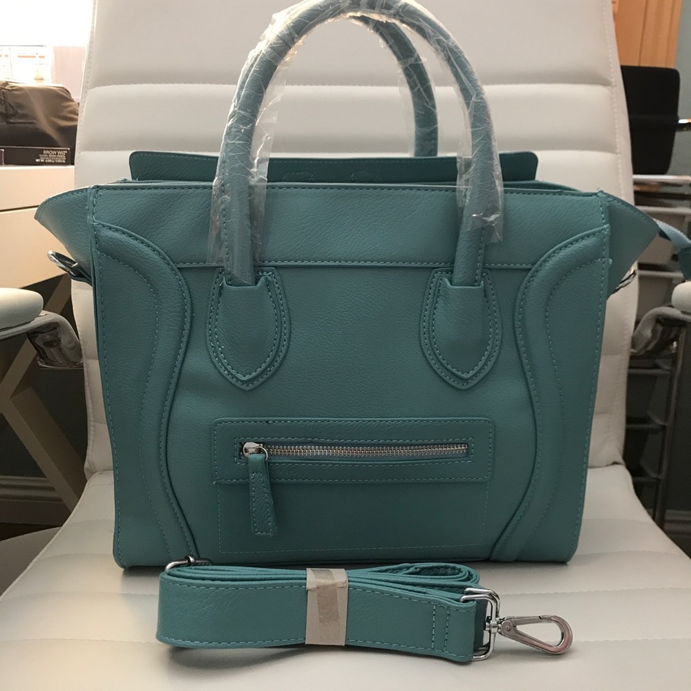 Smiley Tote Blue