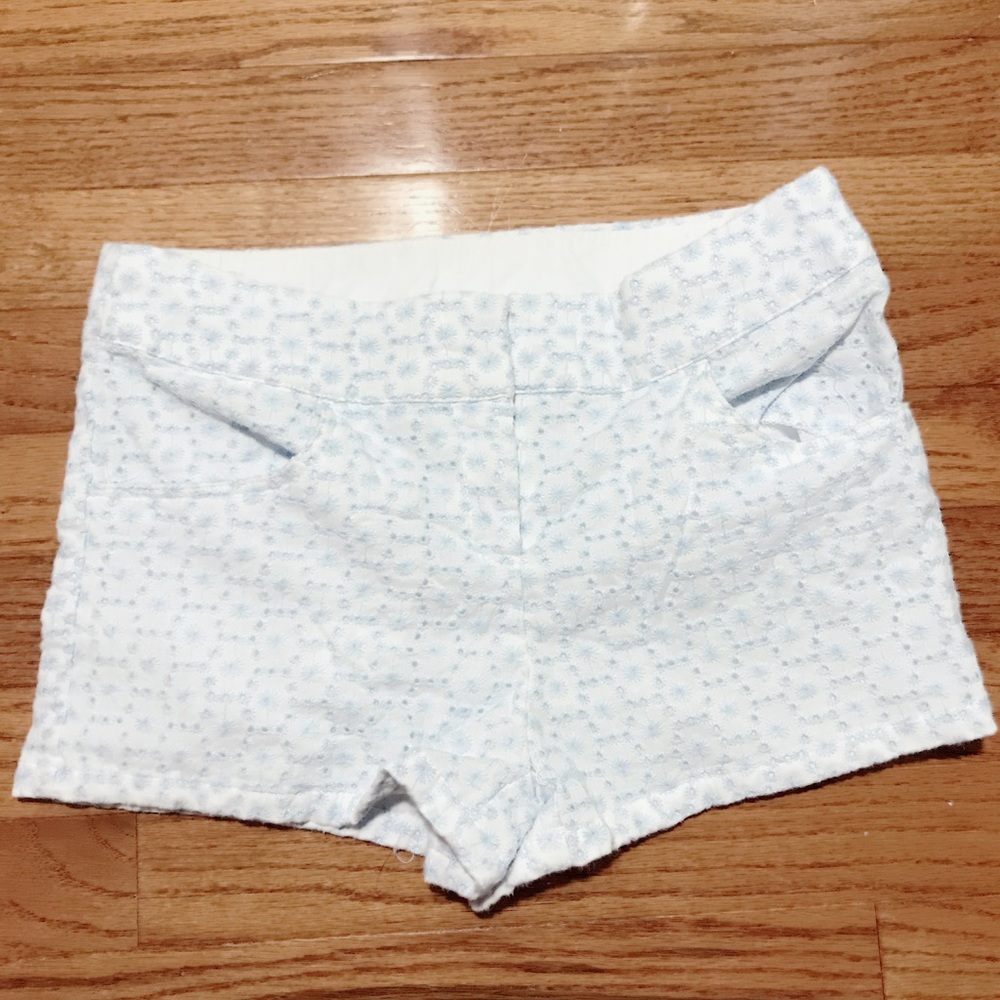 Fabric knitted shorts