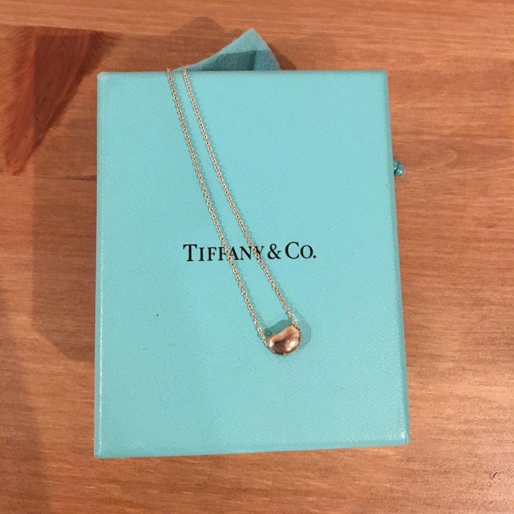 Elsa Perreti Bean Necklace in Sterling Silver