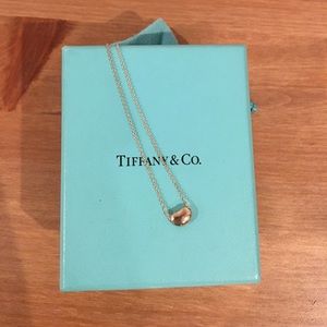 Elsa Perreti Bean Necklace in Sterling Silver