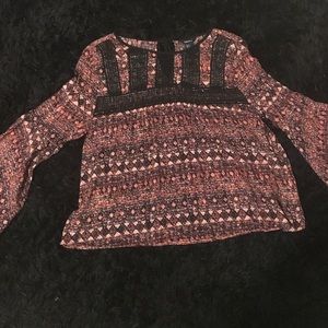 Forever 21 Bohemian Flowy Top