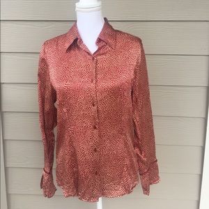 Talbots Silk Long Sleeve