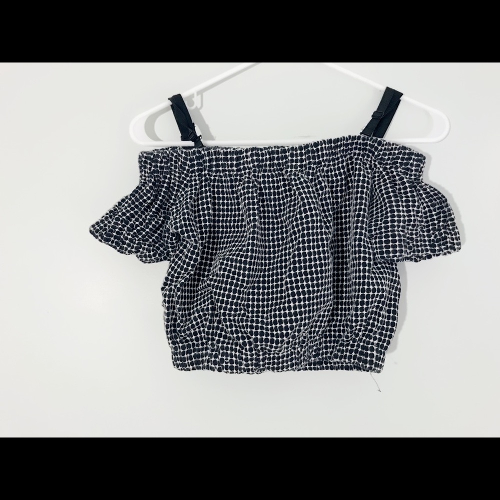 Off shoulder Crop blouse