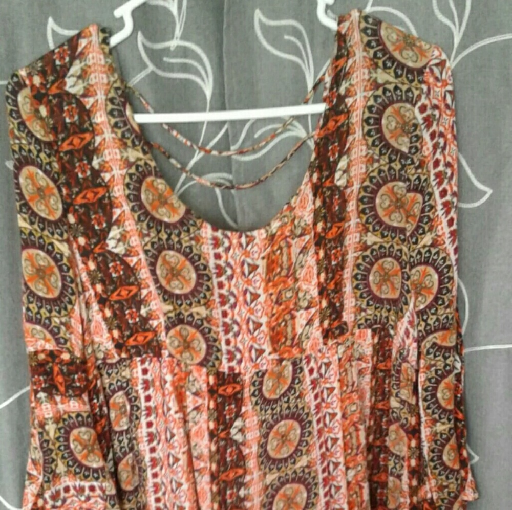 Multi Colored Indian Inspired Dress