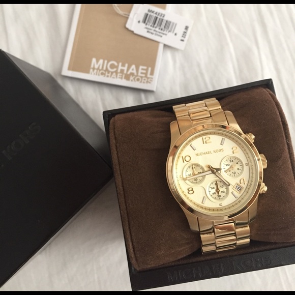 Gold Michael Kors Watch