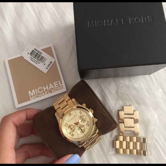 Gold Michael Kors Watch