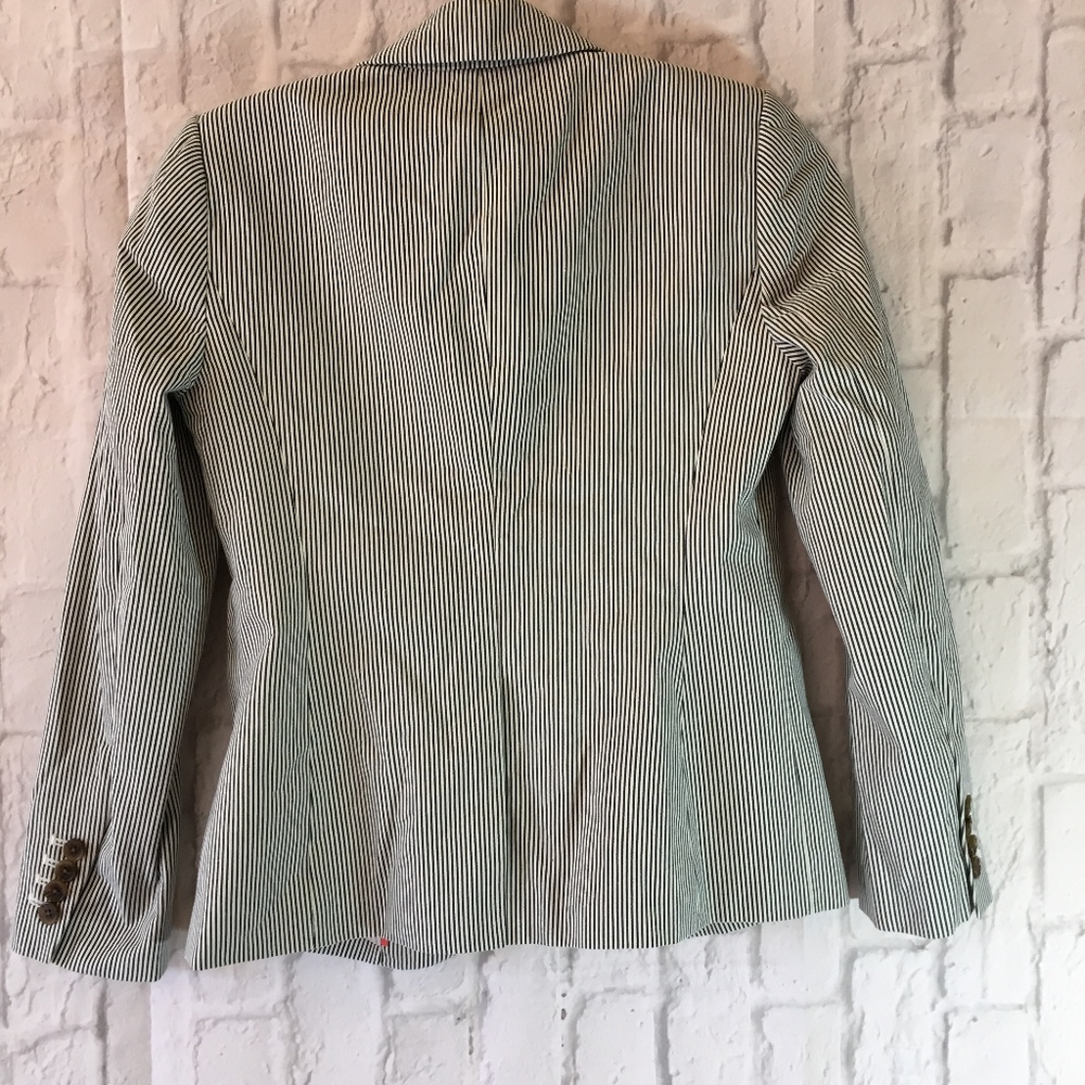 HP🎉NWOT J. Crew Campbell Blazer in Skinny Stripe - Picture 5 of 6
