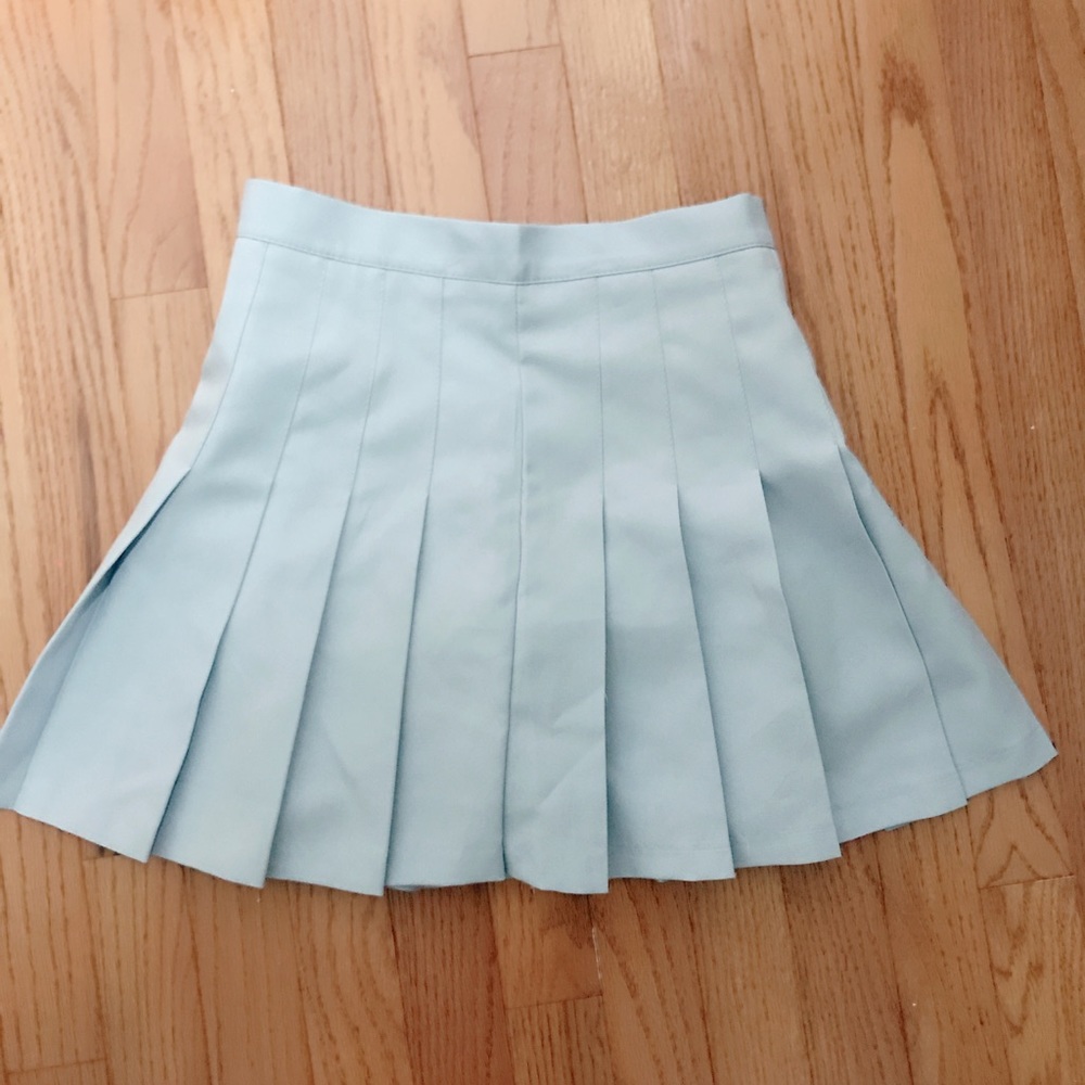 Mint tennis skirt