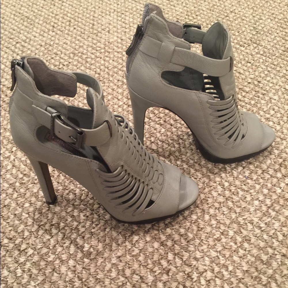 BCBG PEEP TOE BOOTIE