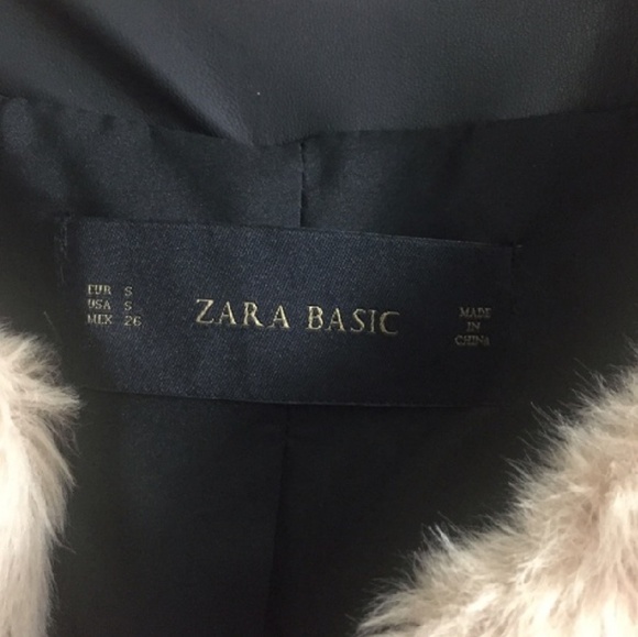 Pink Zara Fur Coat - Picture 3 of 3