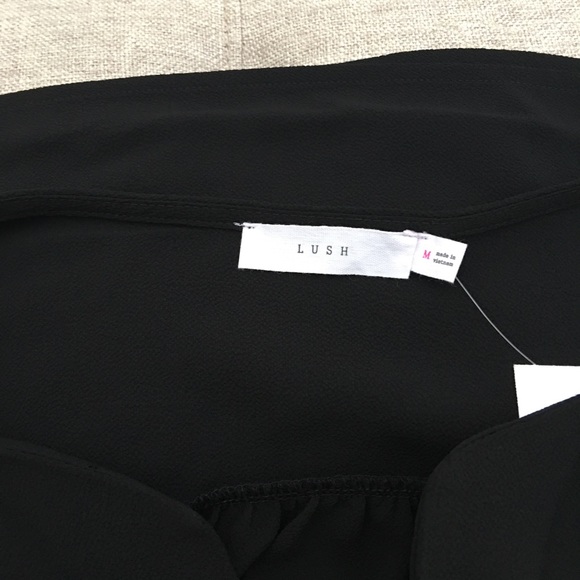 ✅ Lush Black Dress Medium - Picture 3 of 5