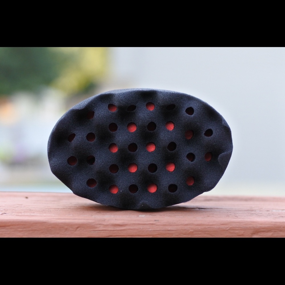 Deluxe  Extra Curl Hair Sponge D/Side