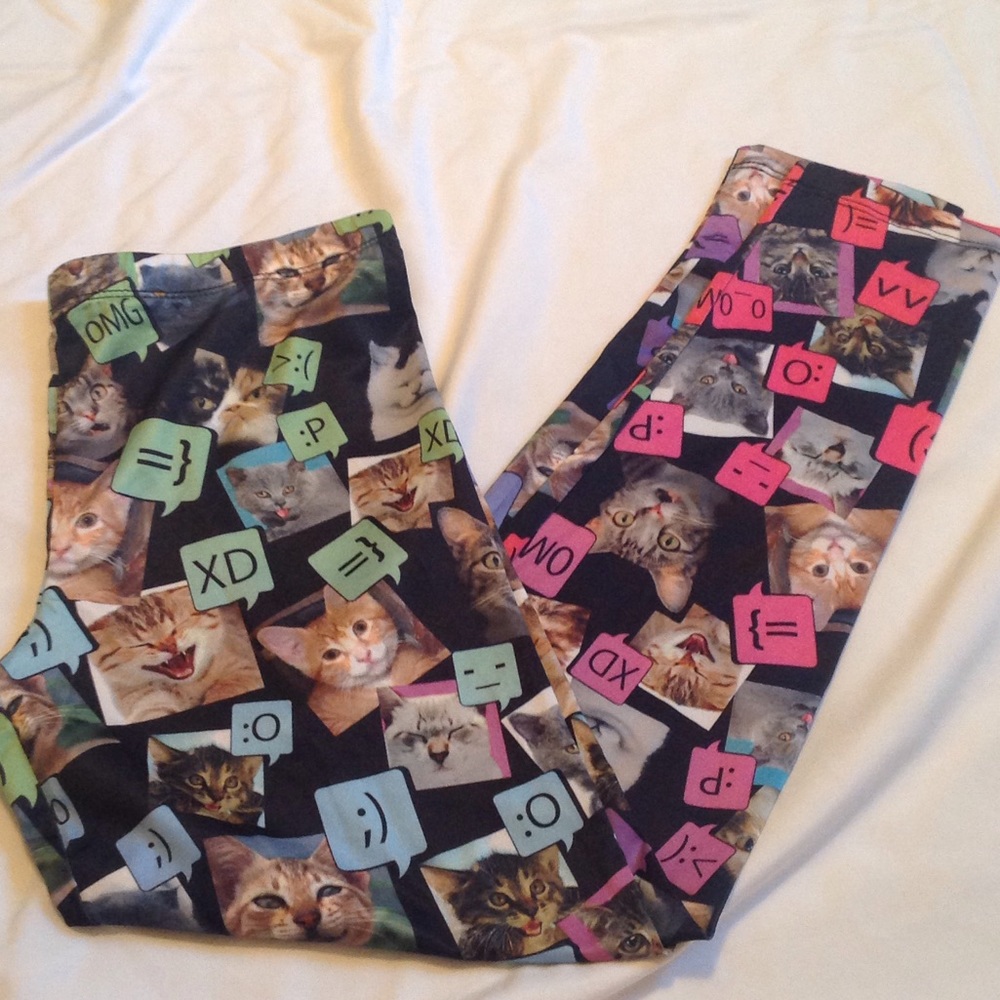 LOL Vintage cat leggings