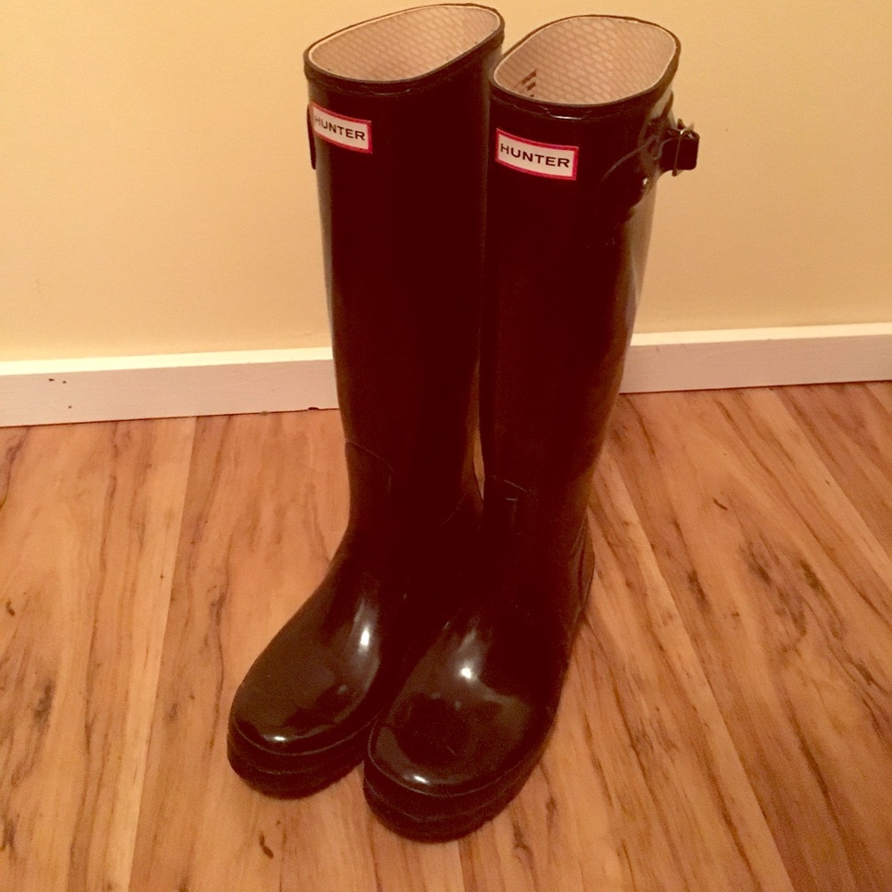 Black Hunter Boots