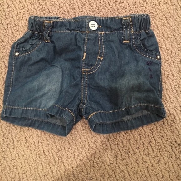 infant boy denim shorts