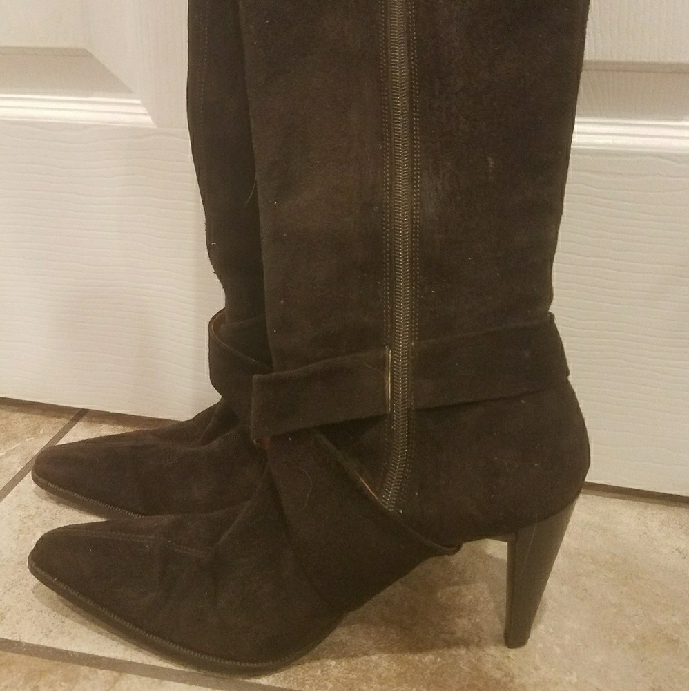 Brown Suede Boots from Spain