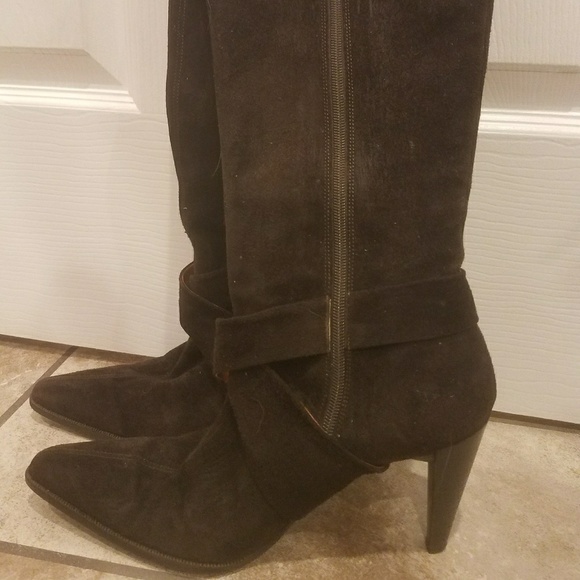 Brown Suede Boots from Spain - Picture 2 of 4