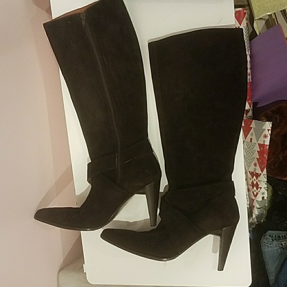 Brown Suede Boots from Spain - Picture 3 of 4